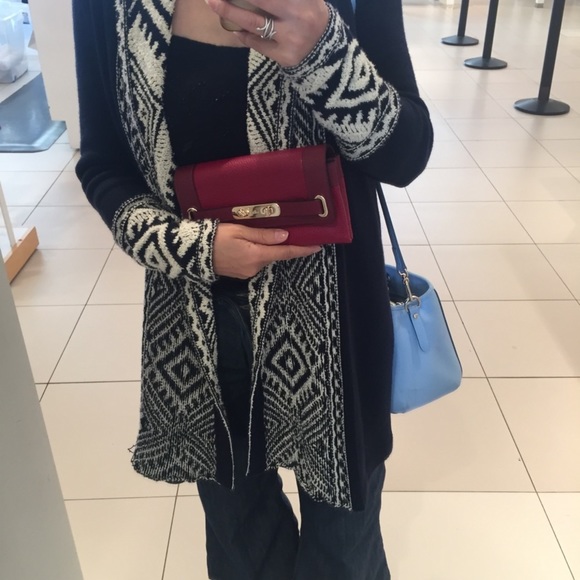 NWT Coach Swagger Leather Clutch Wallet - Picture 7 of 7